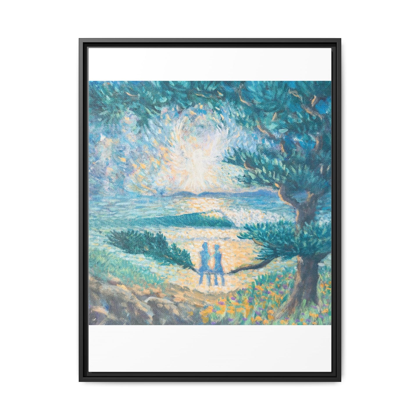 Matte Canvas, Framed (Multi-color)