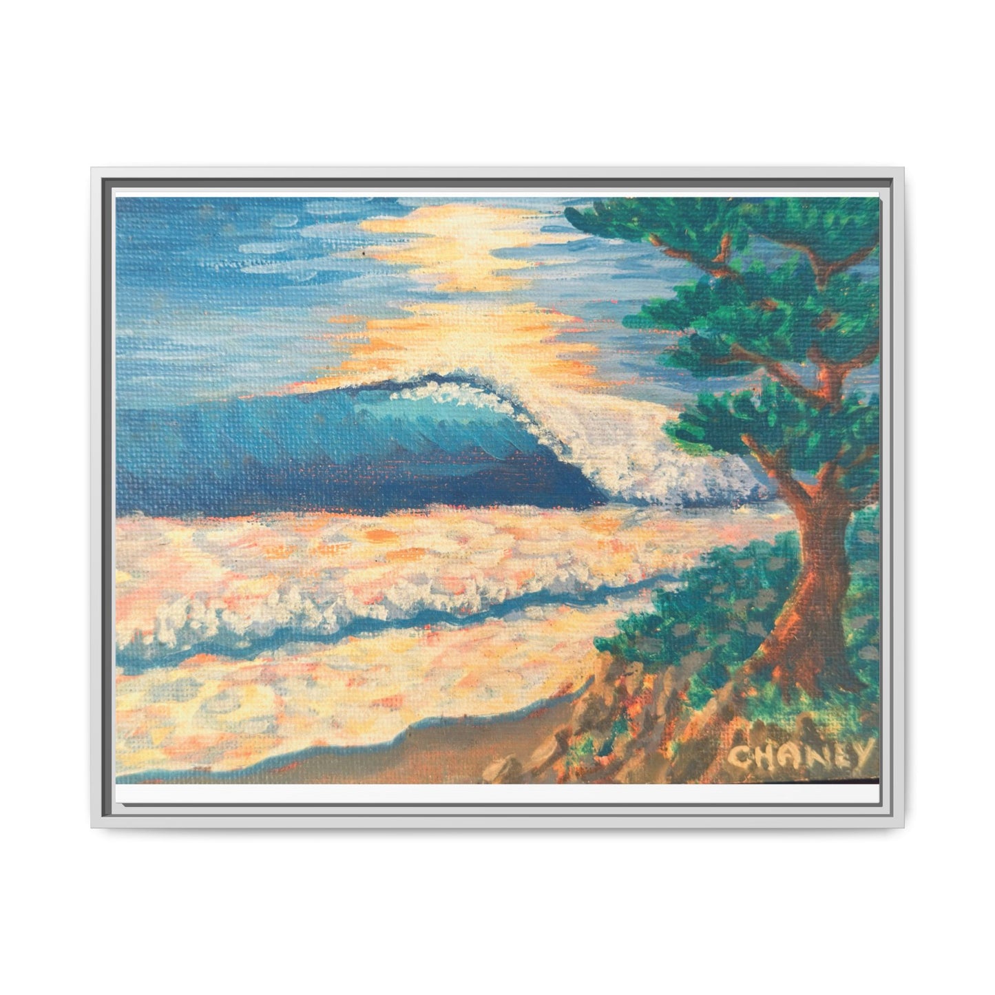 Matte Canvas, Framed (Multi-color)