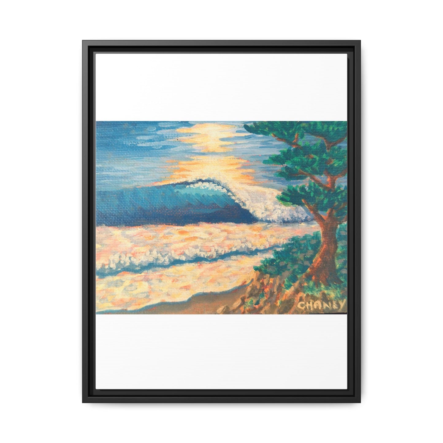 Matte Canvas, Framed (Multi-color)