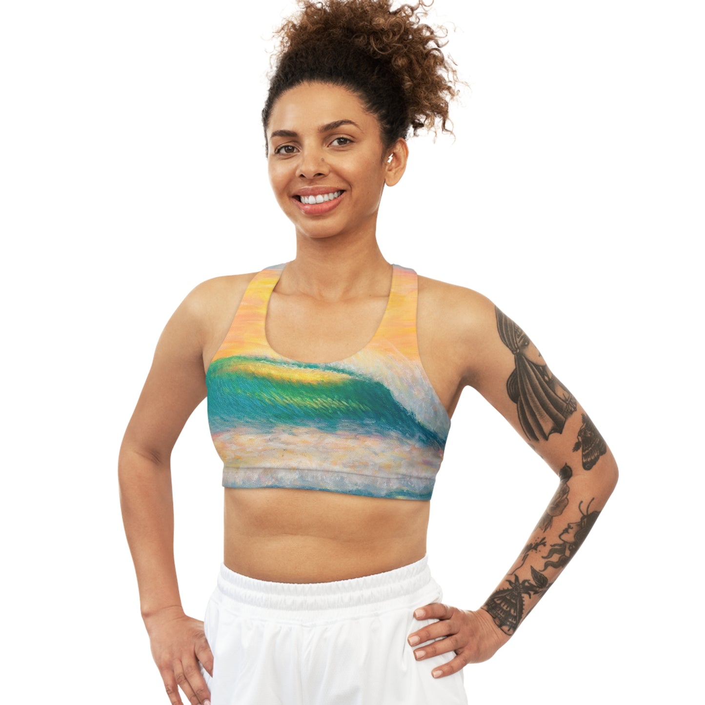 Seamless Sports Bra (AOP)