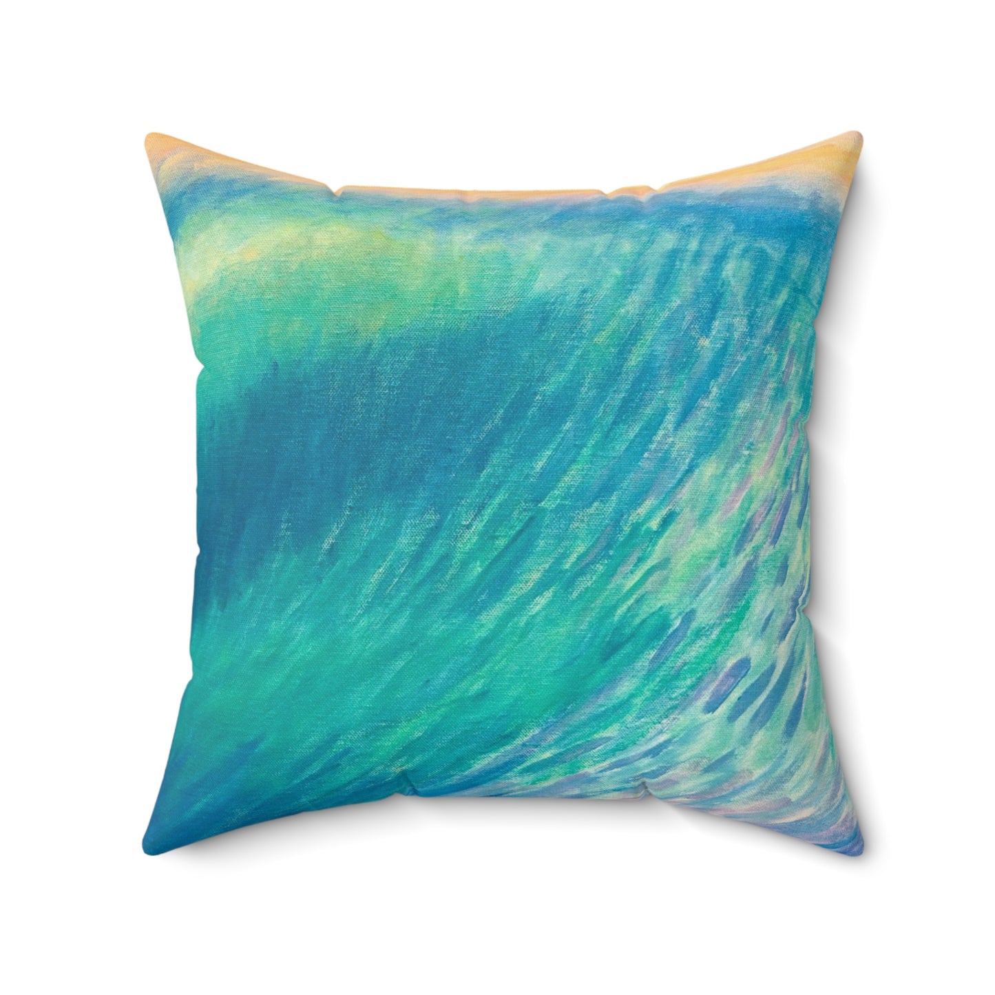 Spun Polyester Square Pillow