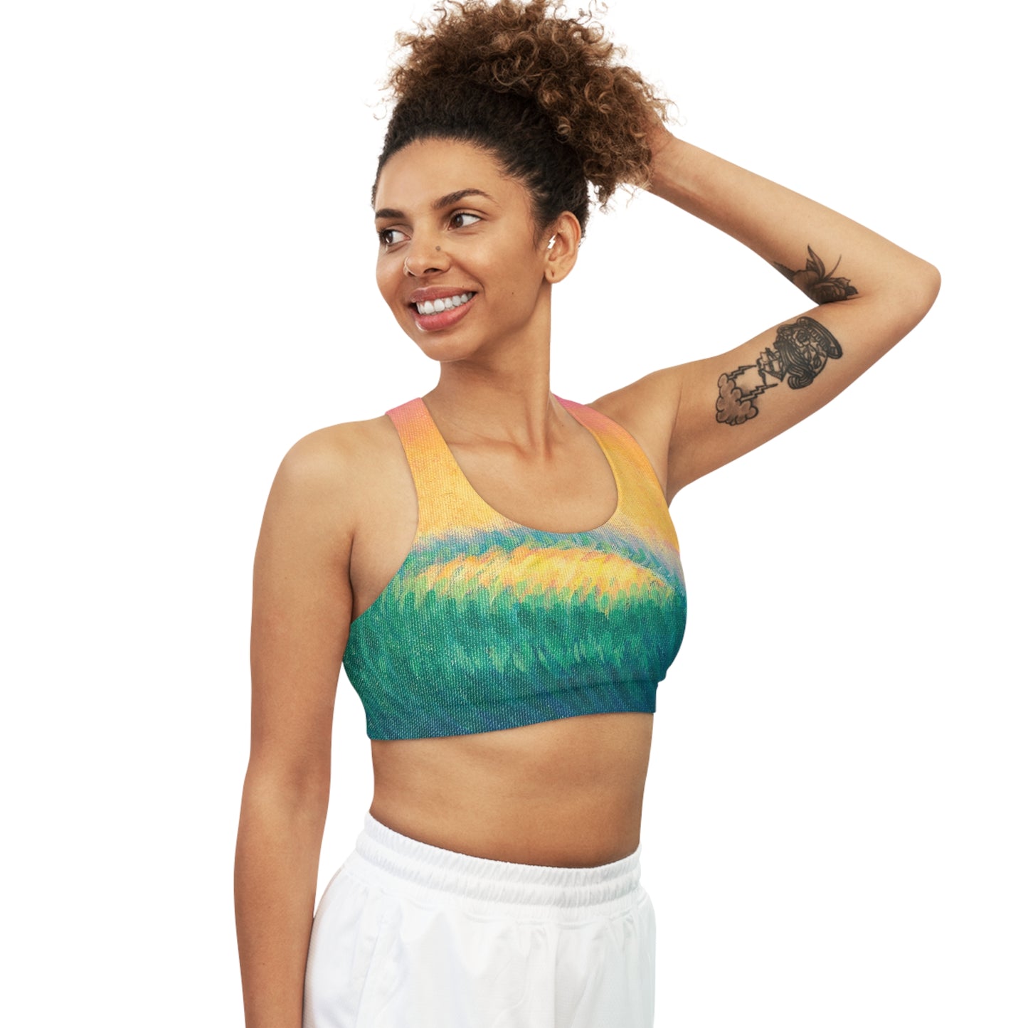 Seamless Sports Bra (AOP)