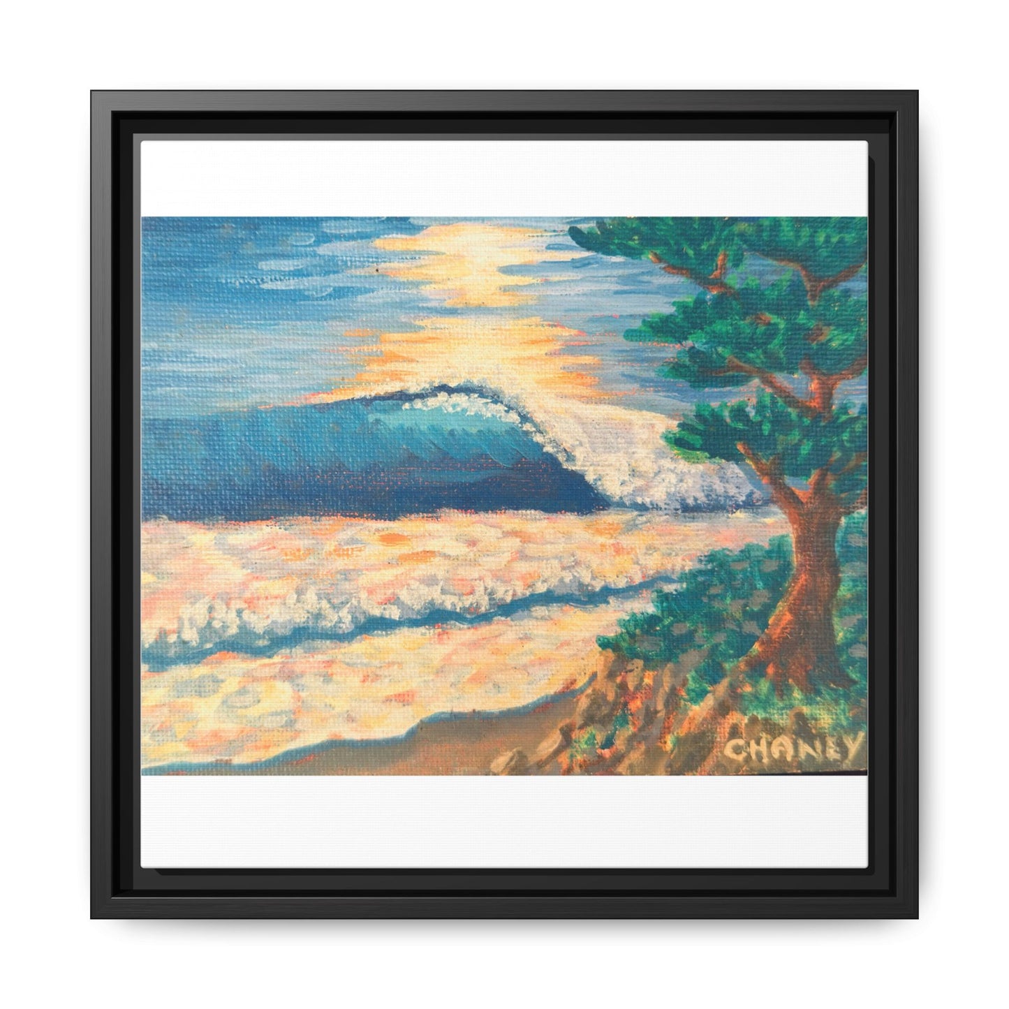 Matte Canvas, Framed (Multi-color)