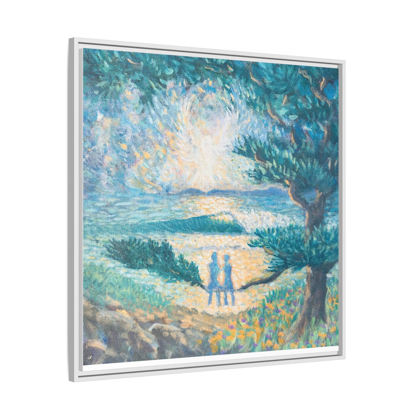 Matte Canvas, Framed (Multi-color)