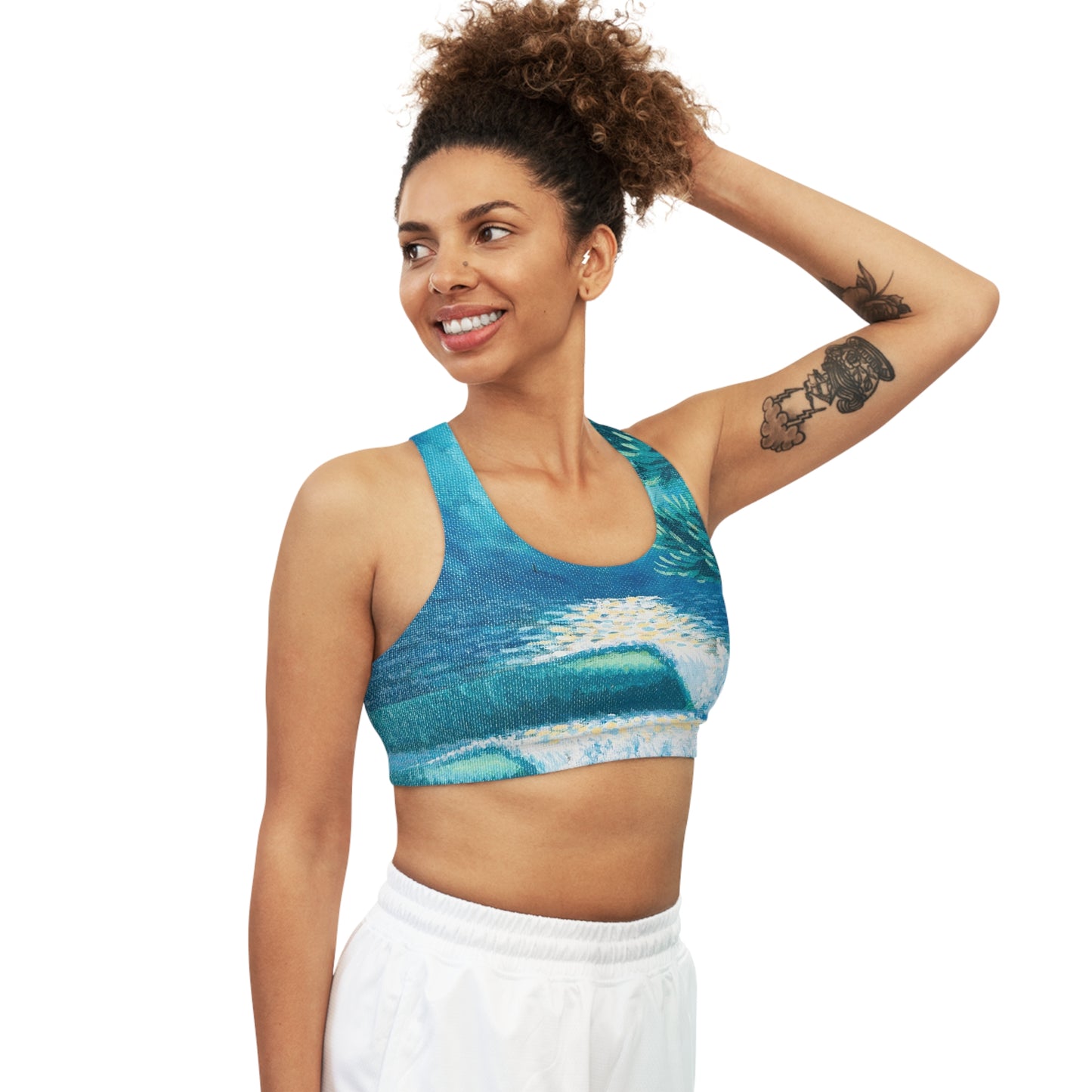 Seamless Sports Bra (AOP)