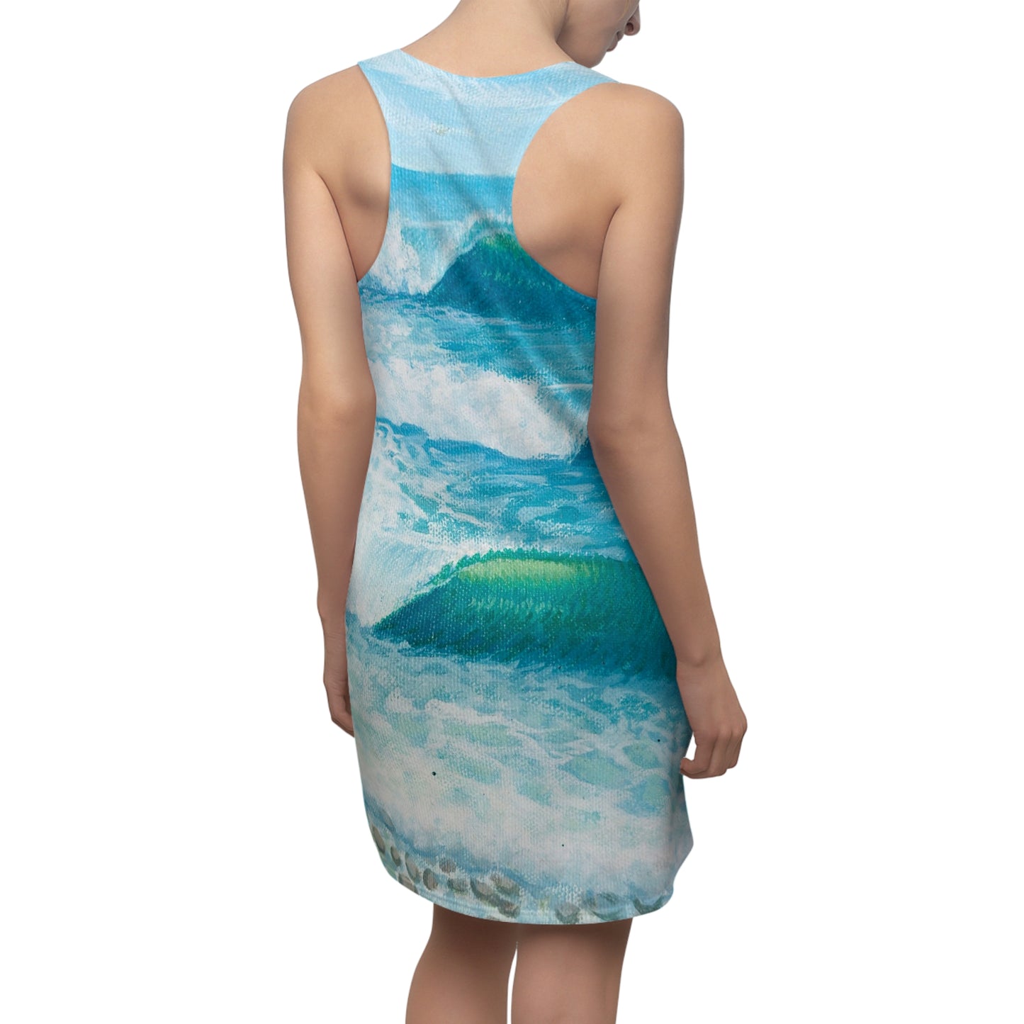 Women's Cut & Sew Racerback Dress (AOP)