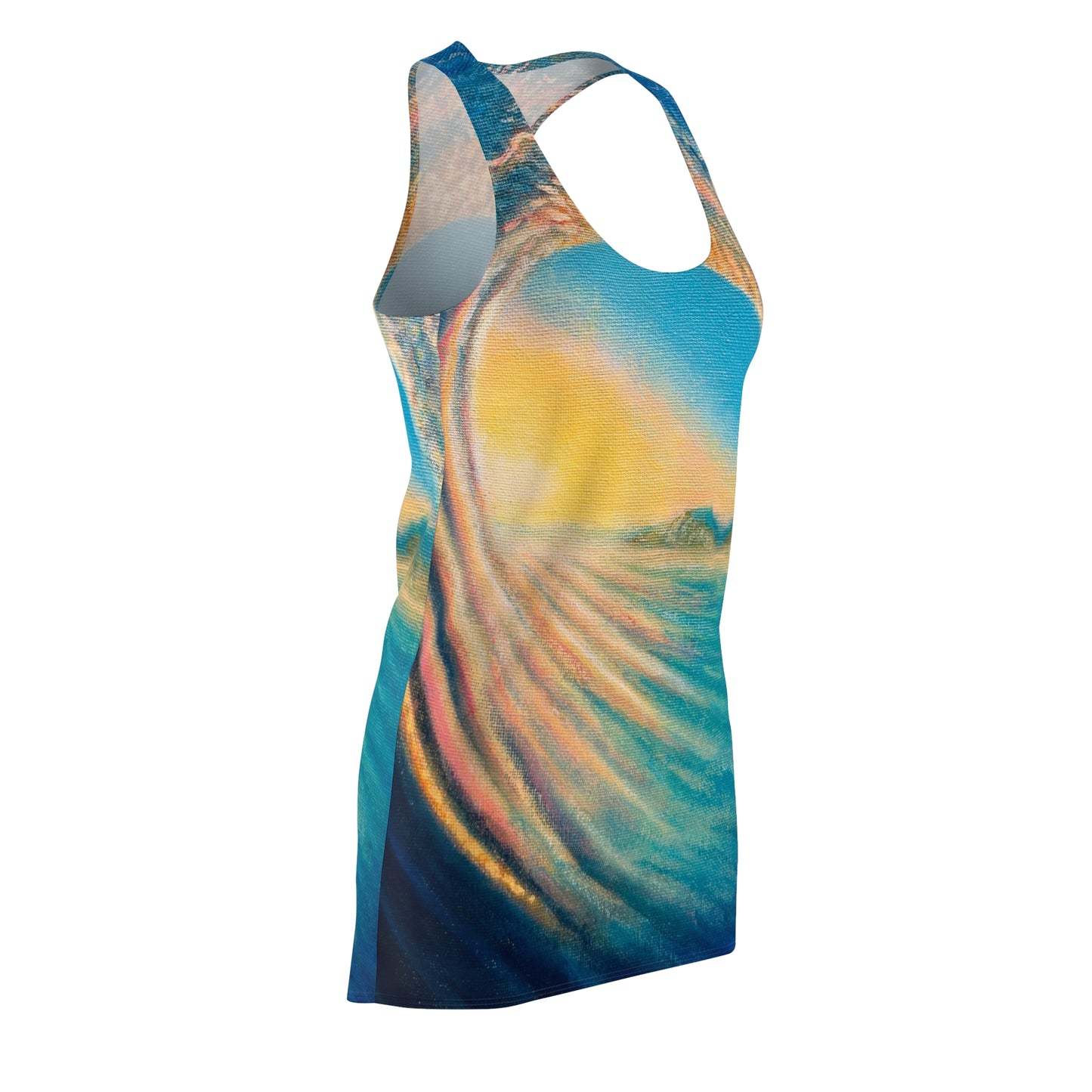 Women's Cut & Sew Racerback Dress (AOP)