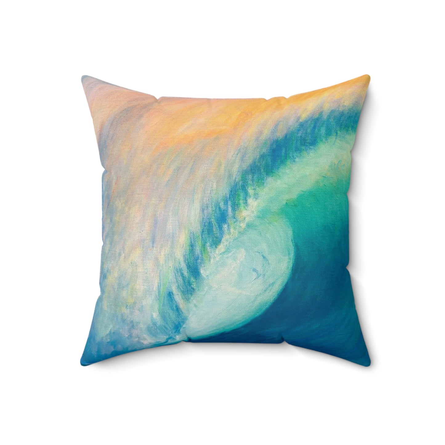 Spun Polyester Square Pillow