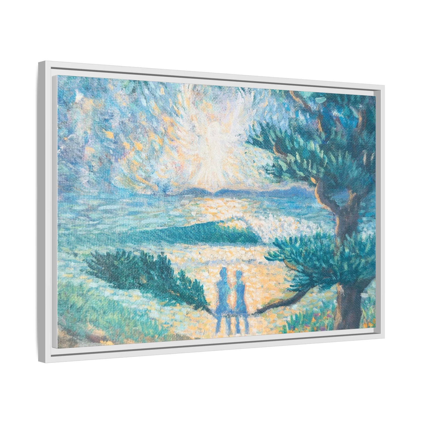 Matte Canvas, Framed (Multi-color)