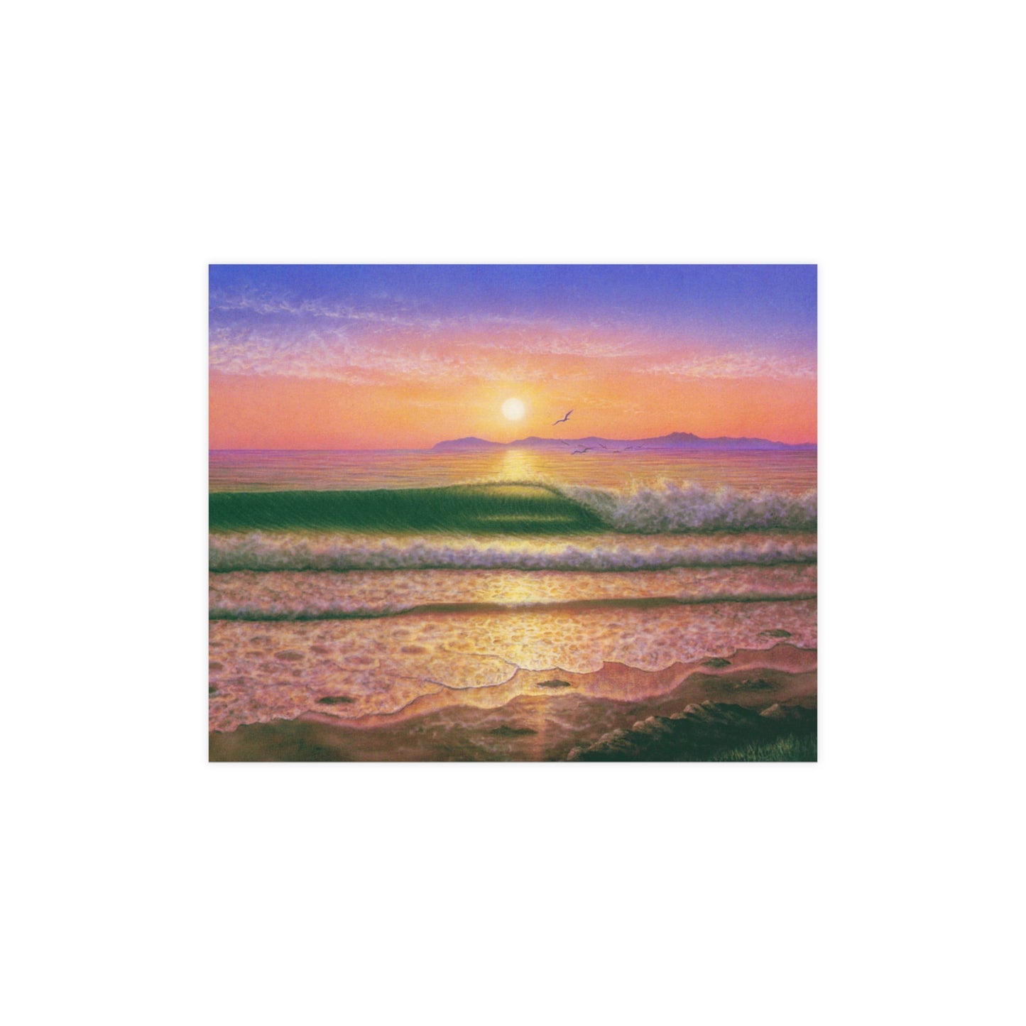 Vertical and Horizontal Matte Posters