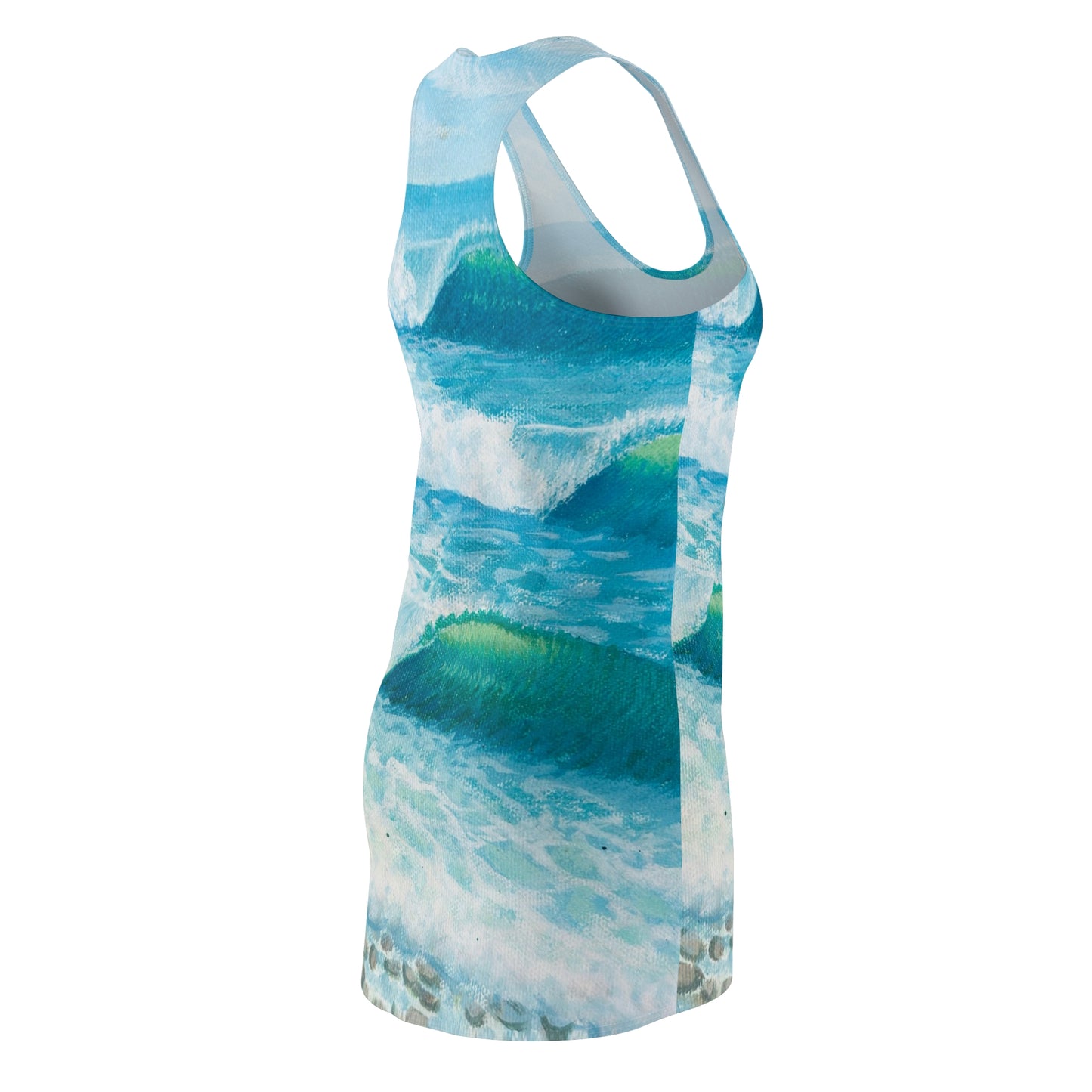 Women's Cut & Sew Racerback Dress (AOP)