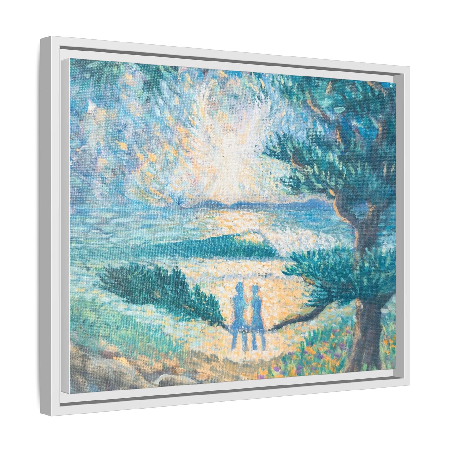 Matte Canvas, Framed (Multi-color)