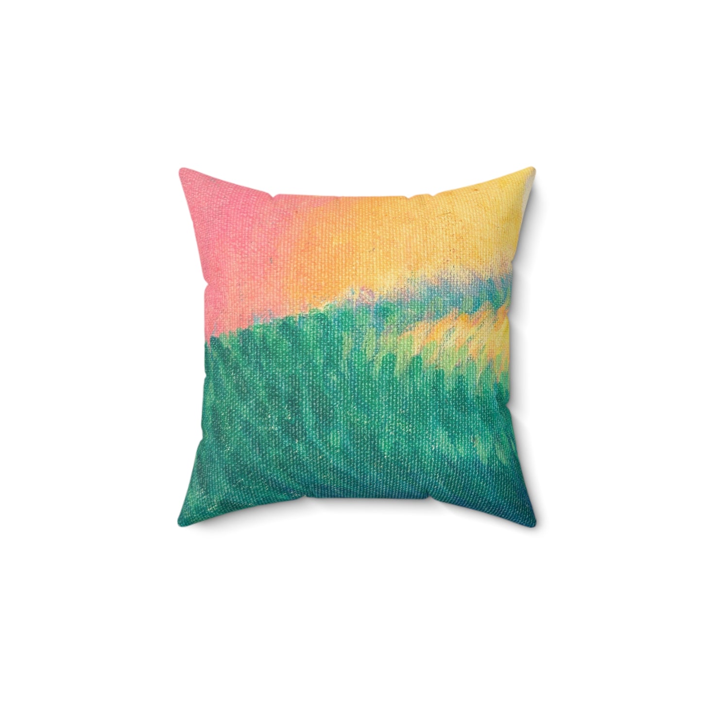Spun Polyester Square Pillow