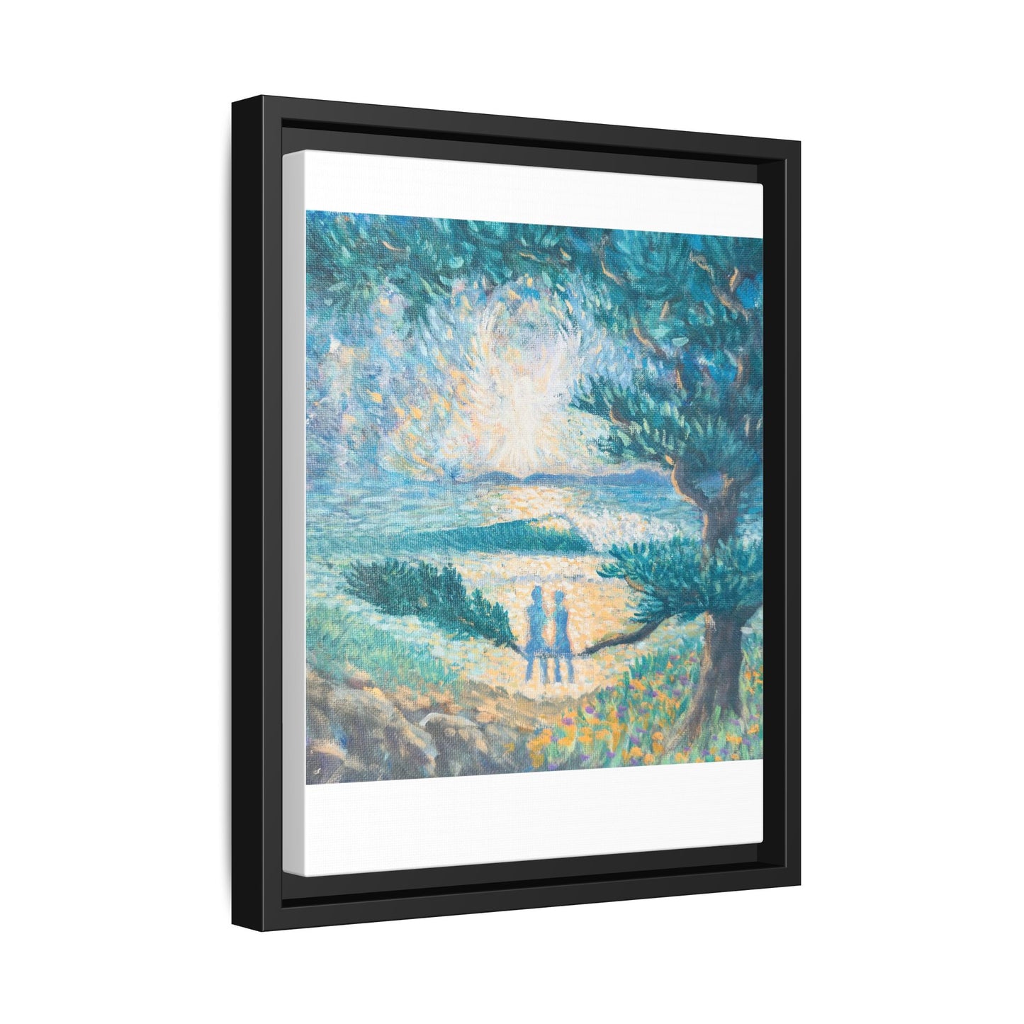 Matte Canvas, Framed (Multi-color)