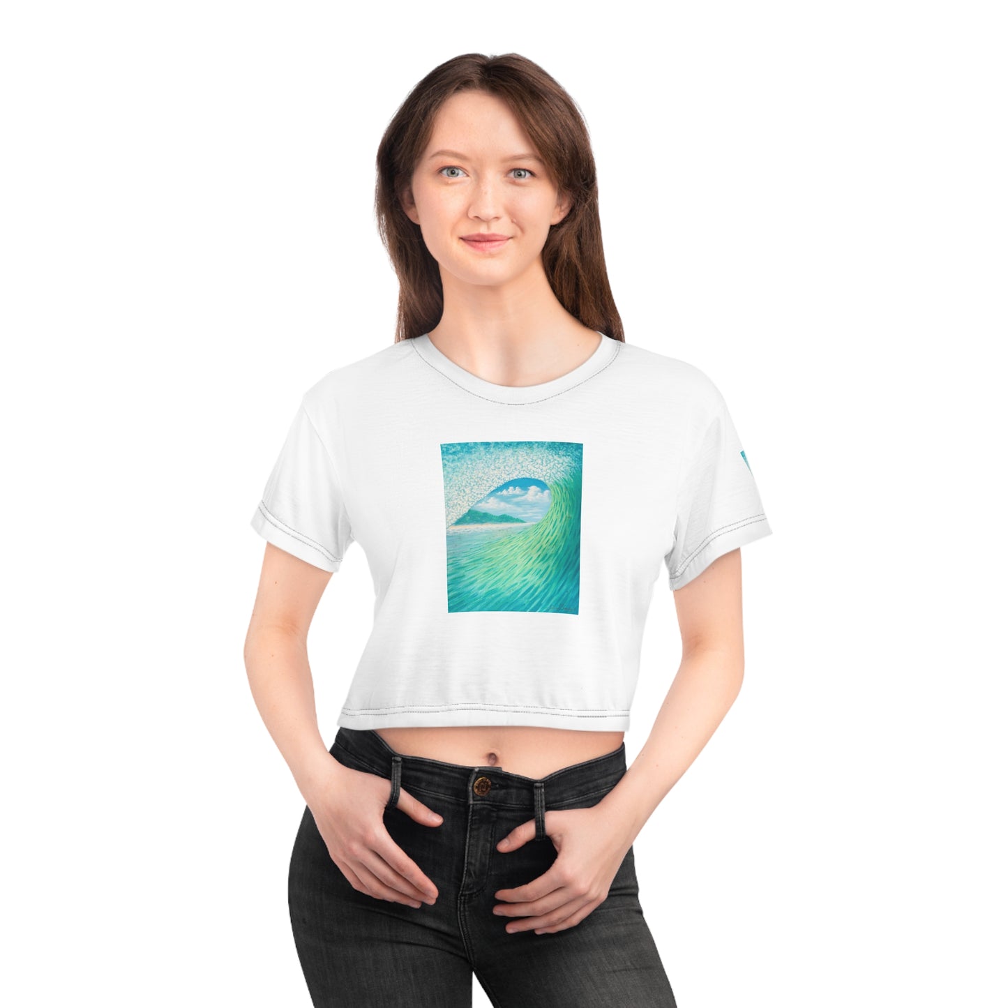 Crop Tee (AOP)