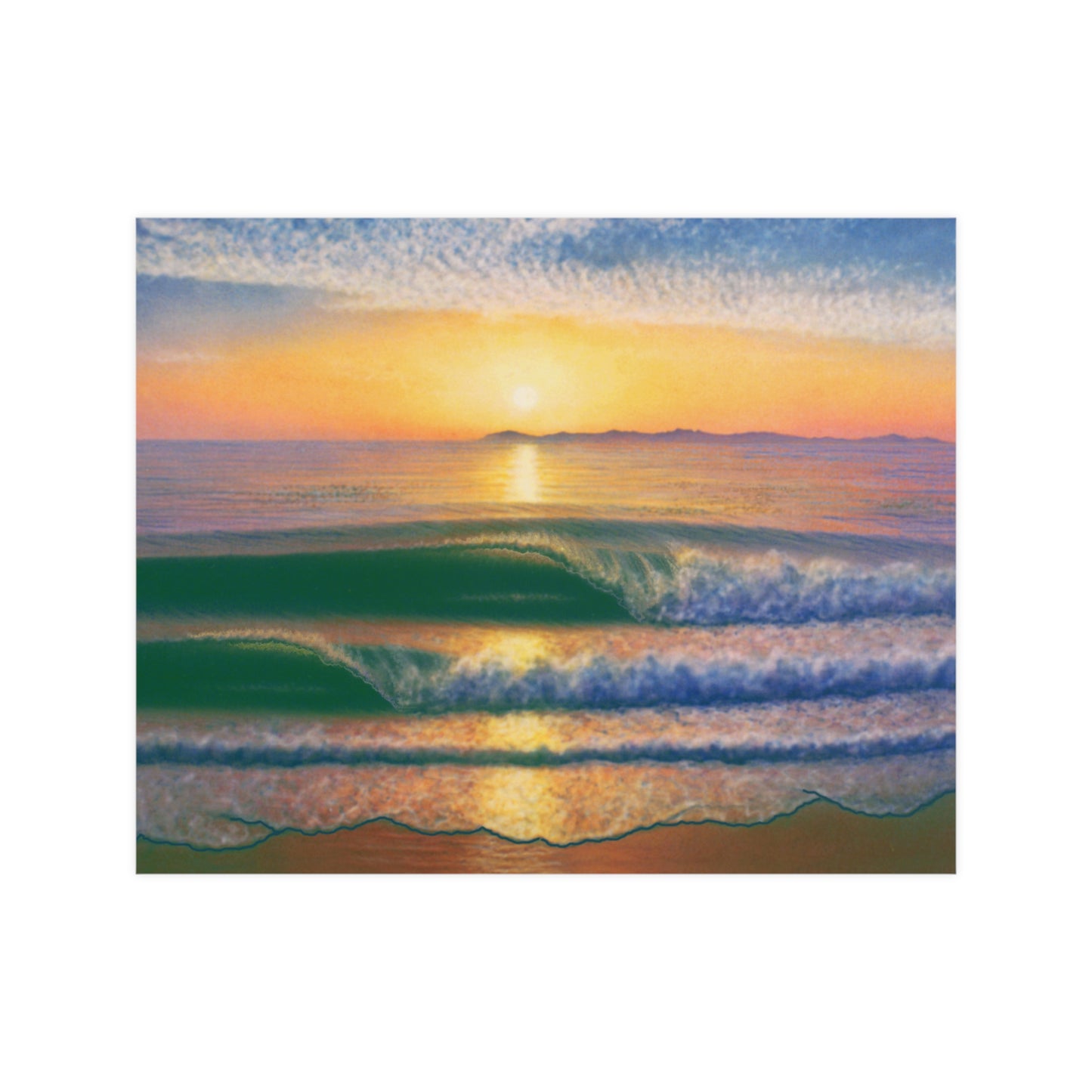 Vertical and Horizontal Matte Posters