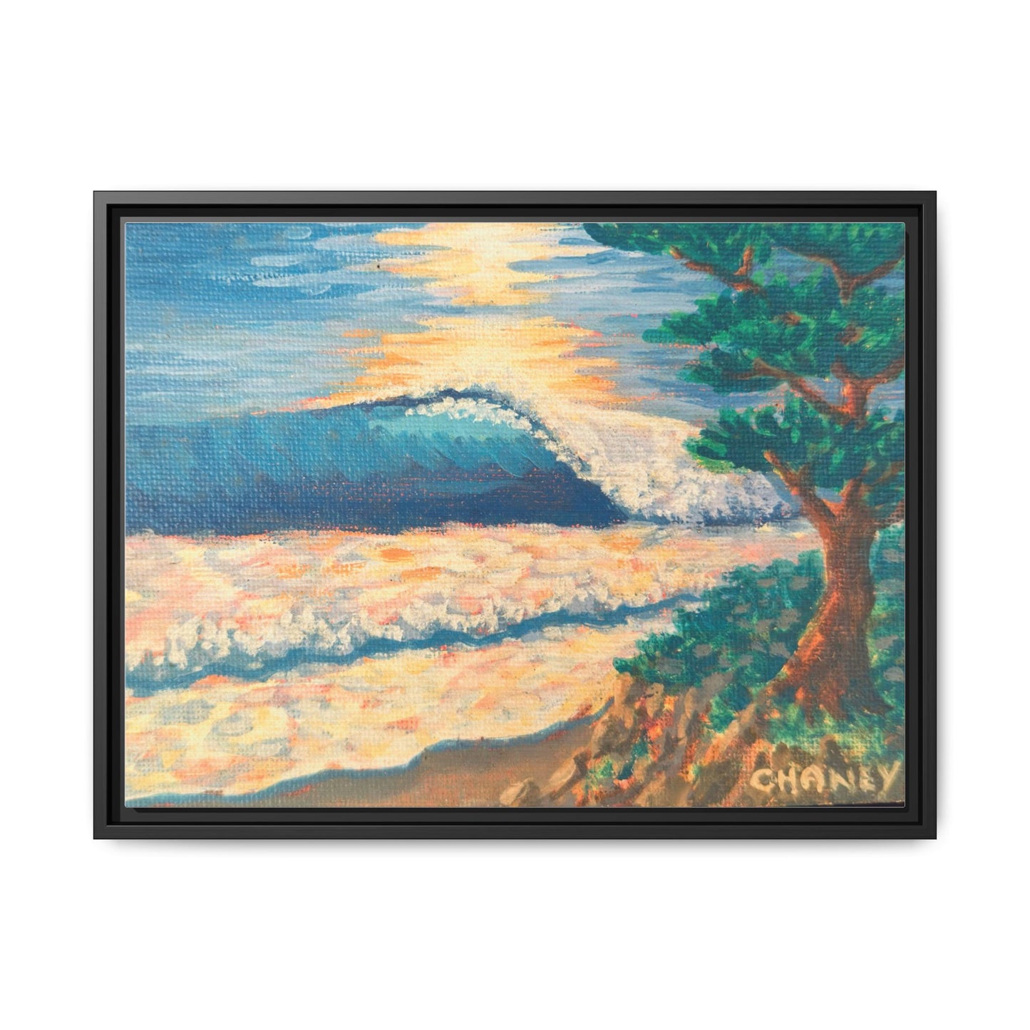 Matte Canvas, Framed (Multi-color)