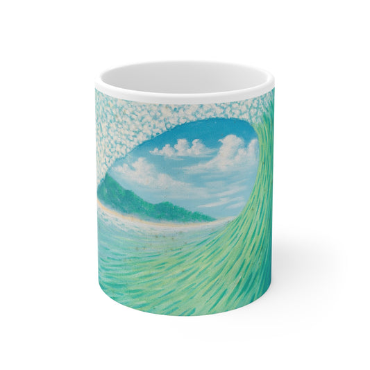 White Ceramic Mug, 11oz