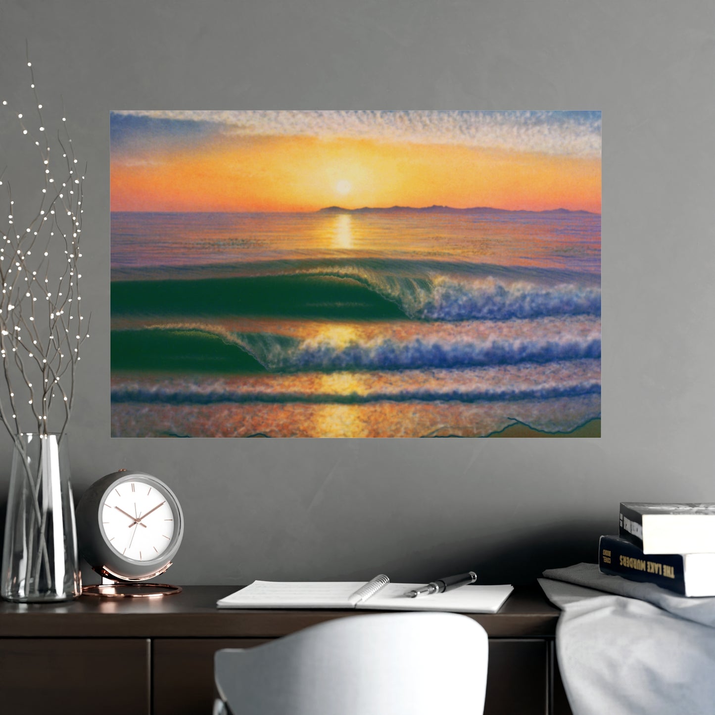 Vertical and Horizontal Matte Posters