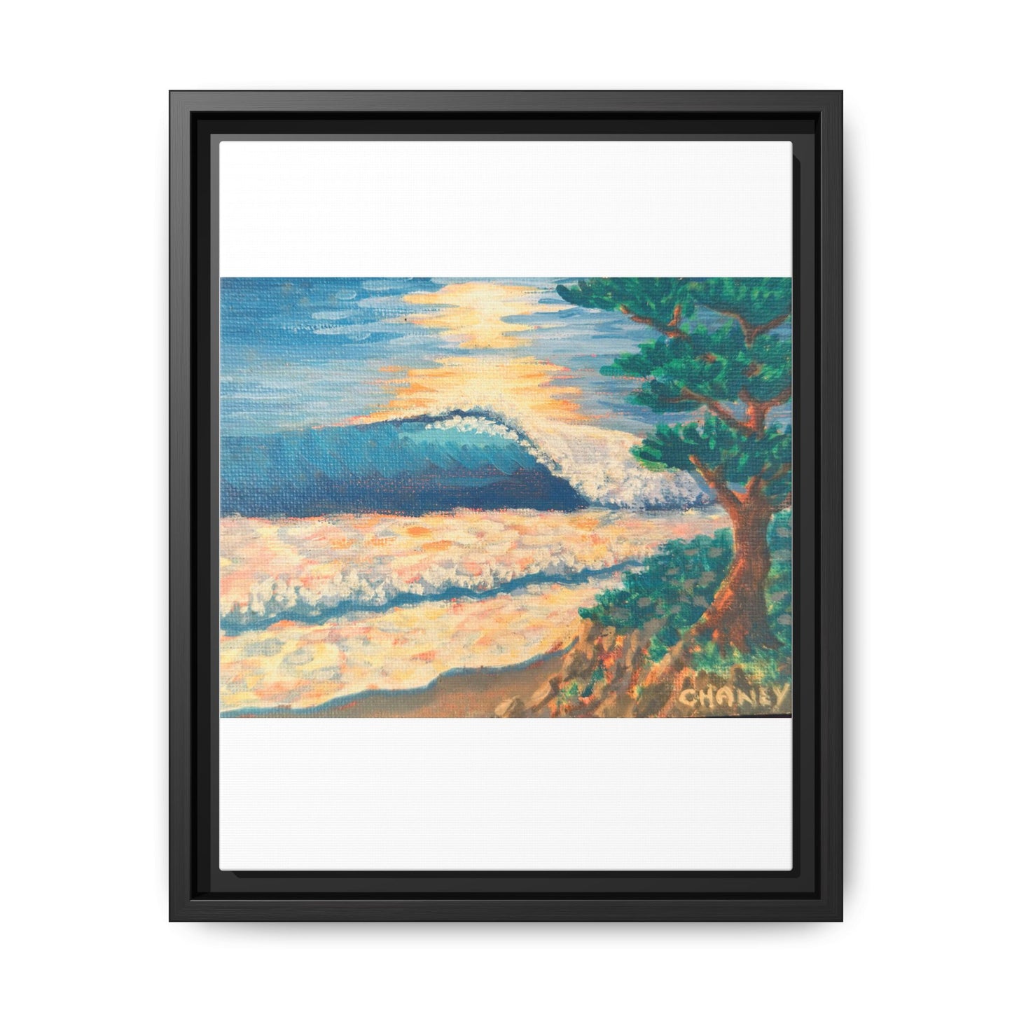 Matte Canvas, Framed (Multi-color)