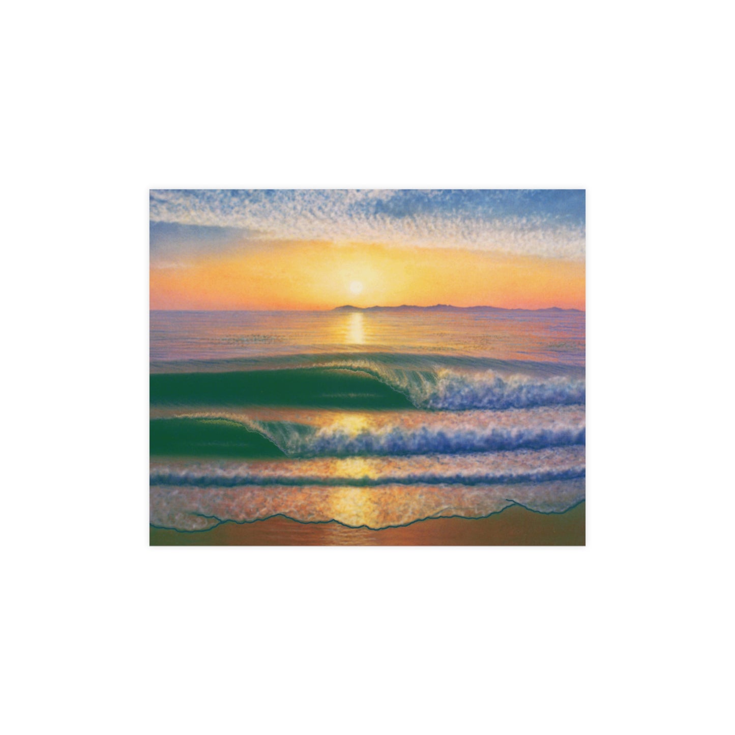 Vertical and Horizontal Matte Posters