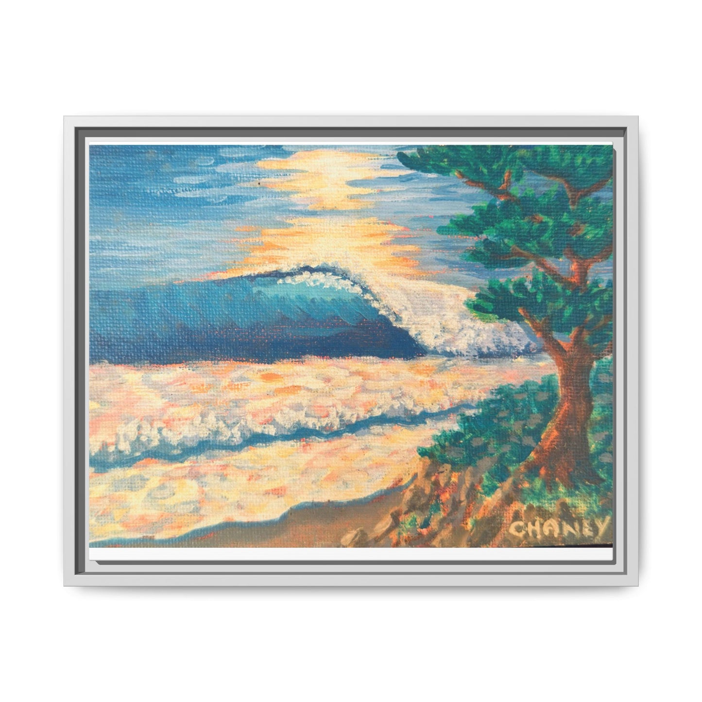 Matte Canvas, Framed (Multi-color)