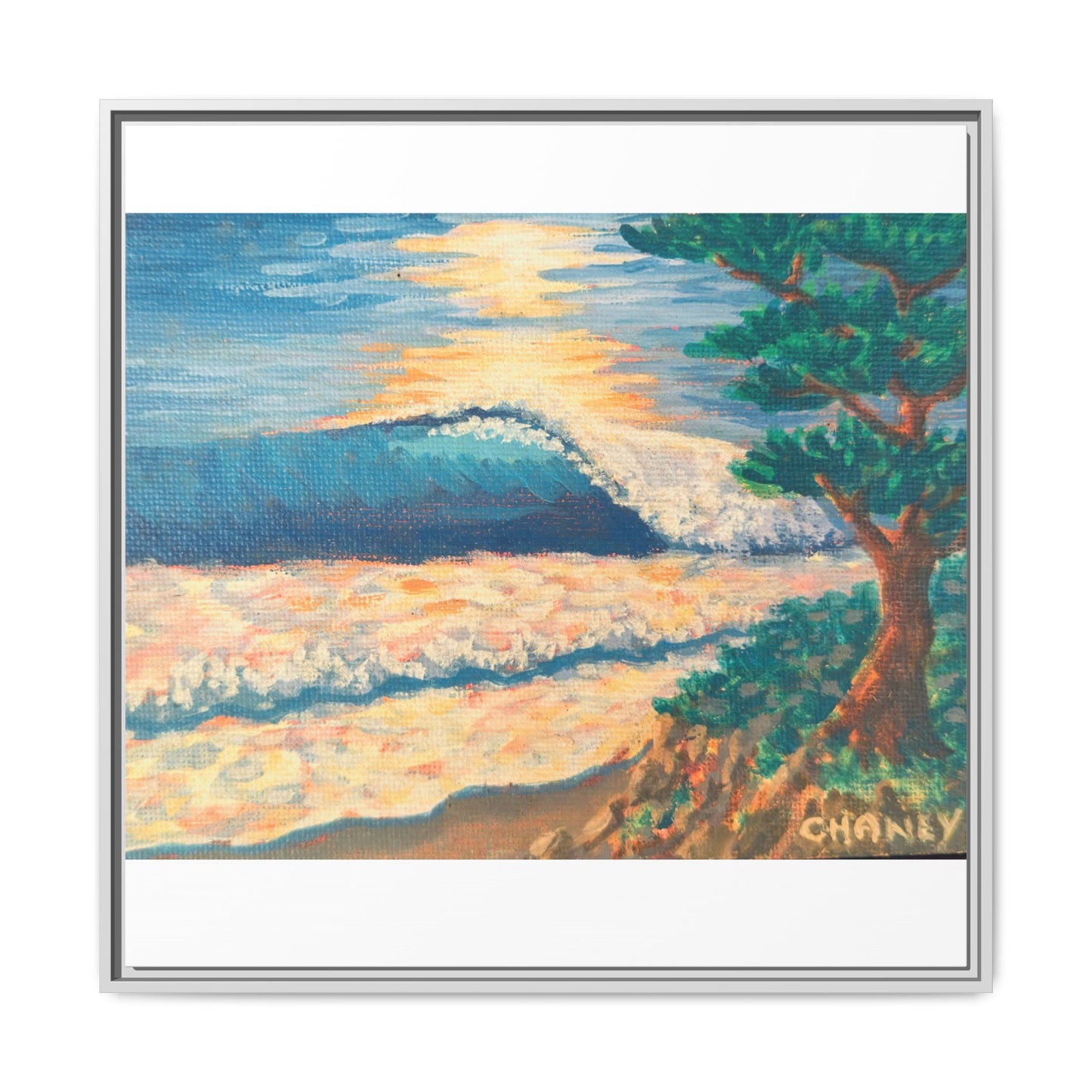Matte Canvas, Framed (Multi-color)