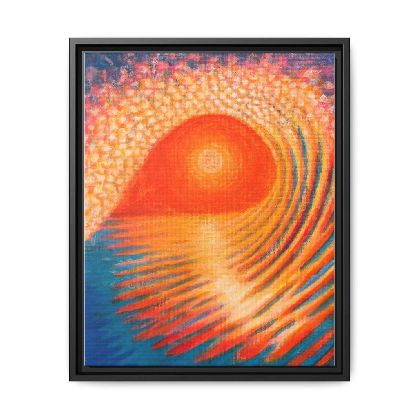 Matte Canvas, Framed (Multi-color)