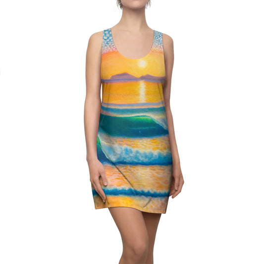 Women's Cut & Sew Racerback Dress (AOP)