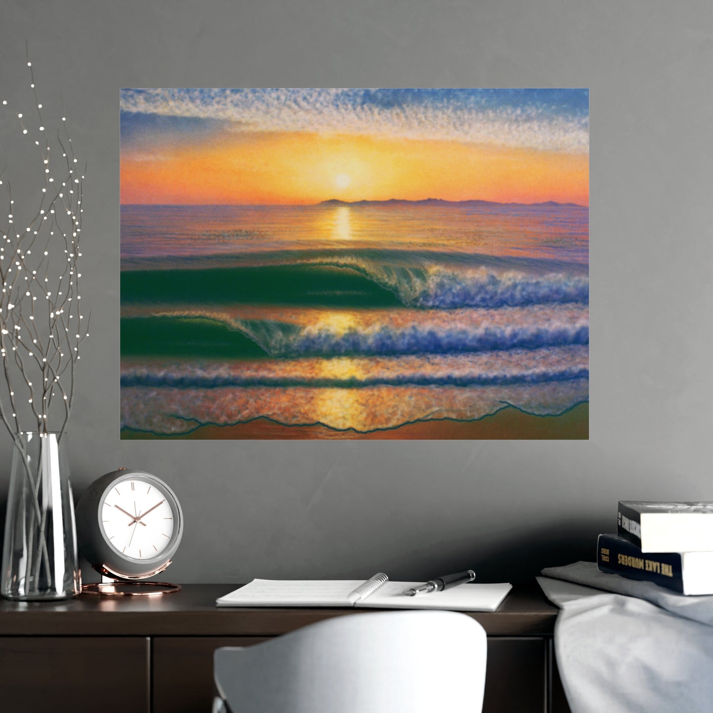 Vertical and Horizontal Matte Posters