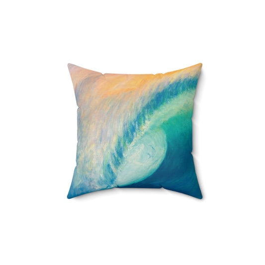 Spun Polyester Square Pillow