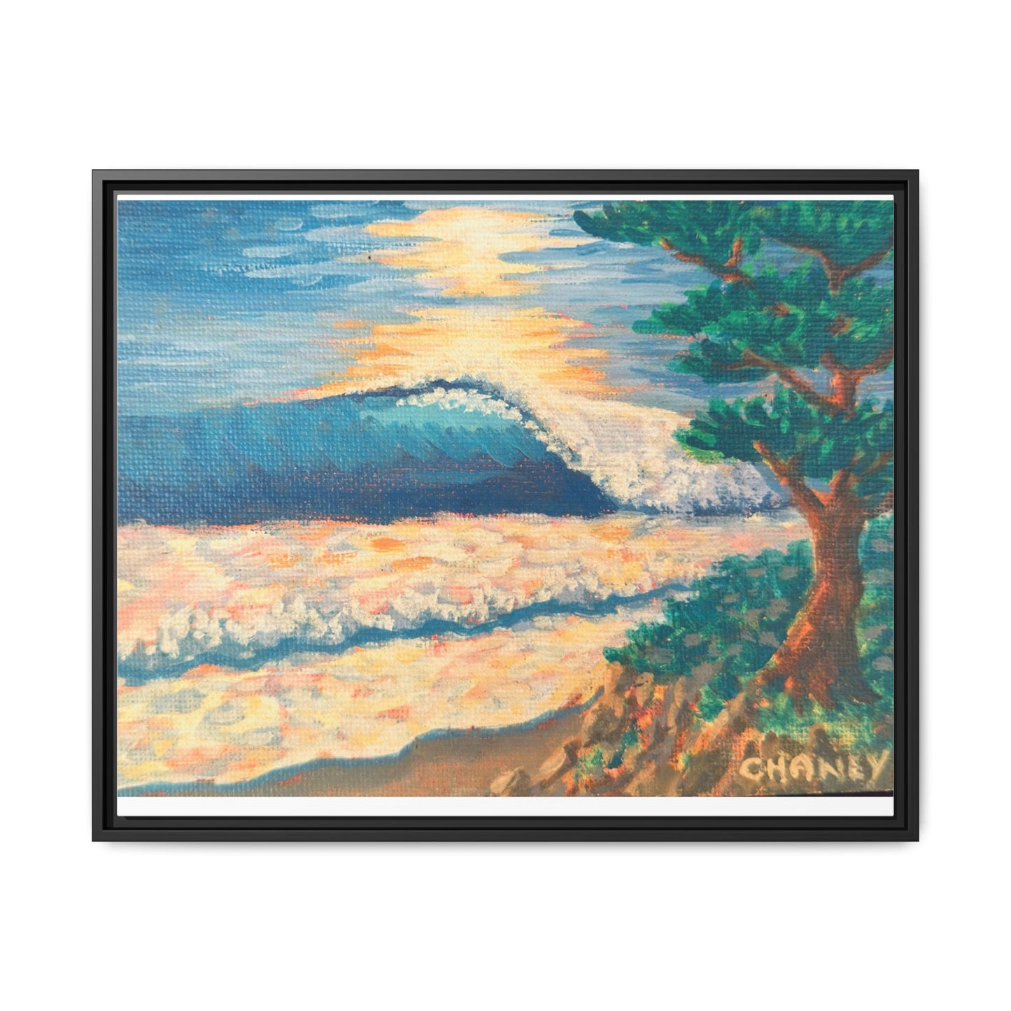 Matte Canvas, Framed (Multi-color)