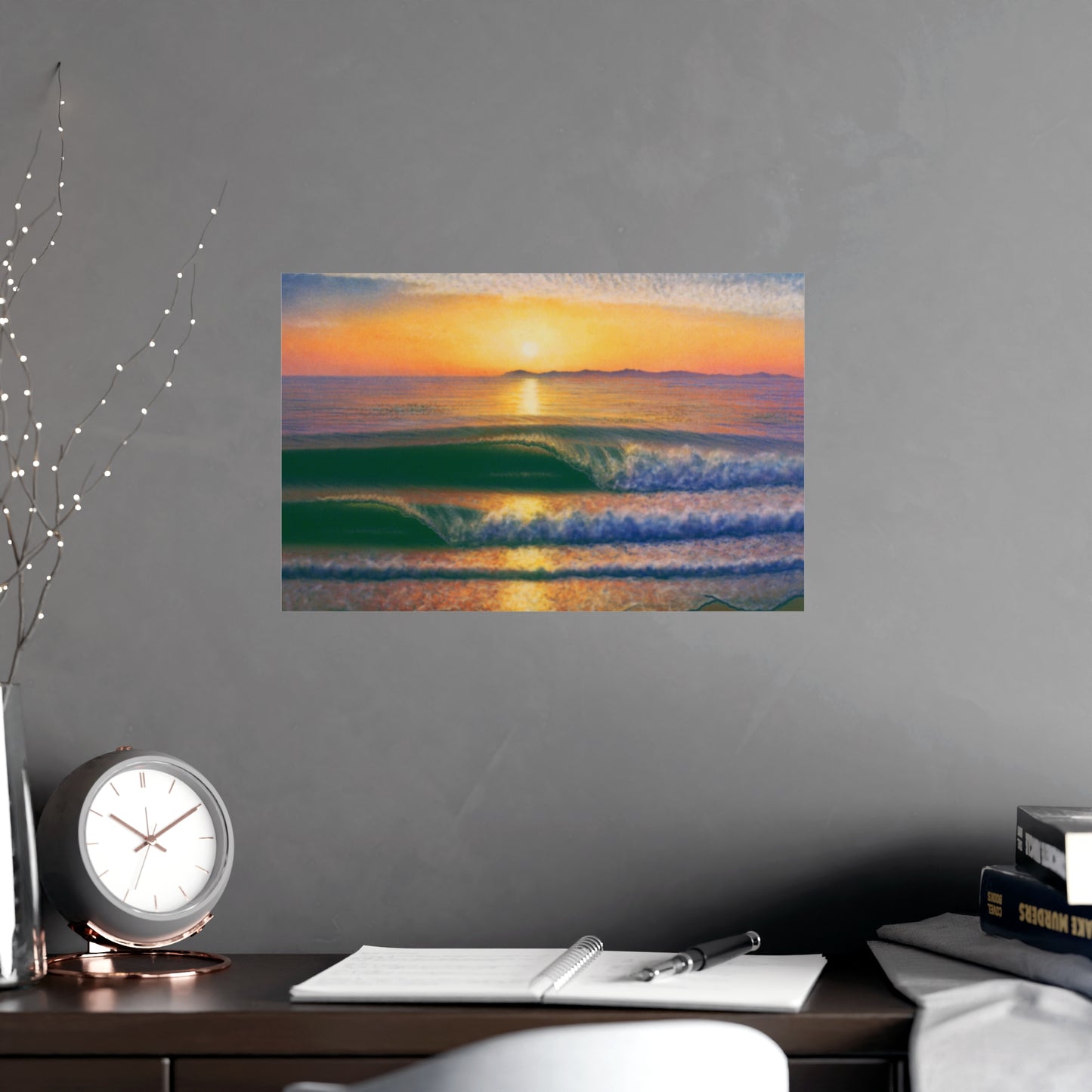 Vertical and Horizontal Matte Posters