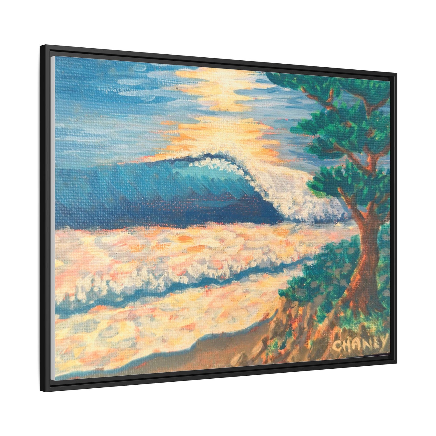 Matte Canvas, Framed (Multi-color)