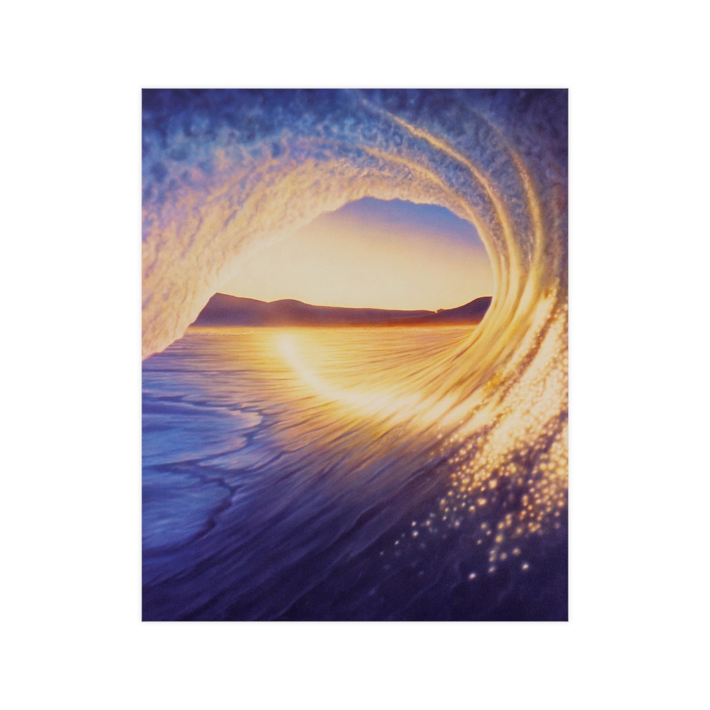 Vertical and Horizontal Matte Posters