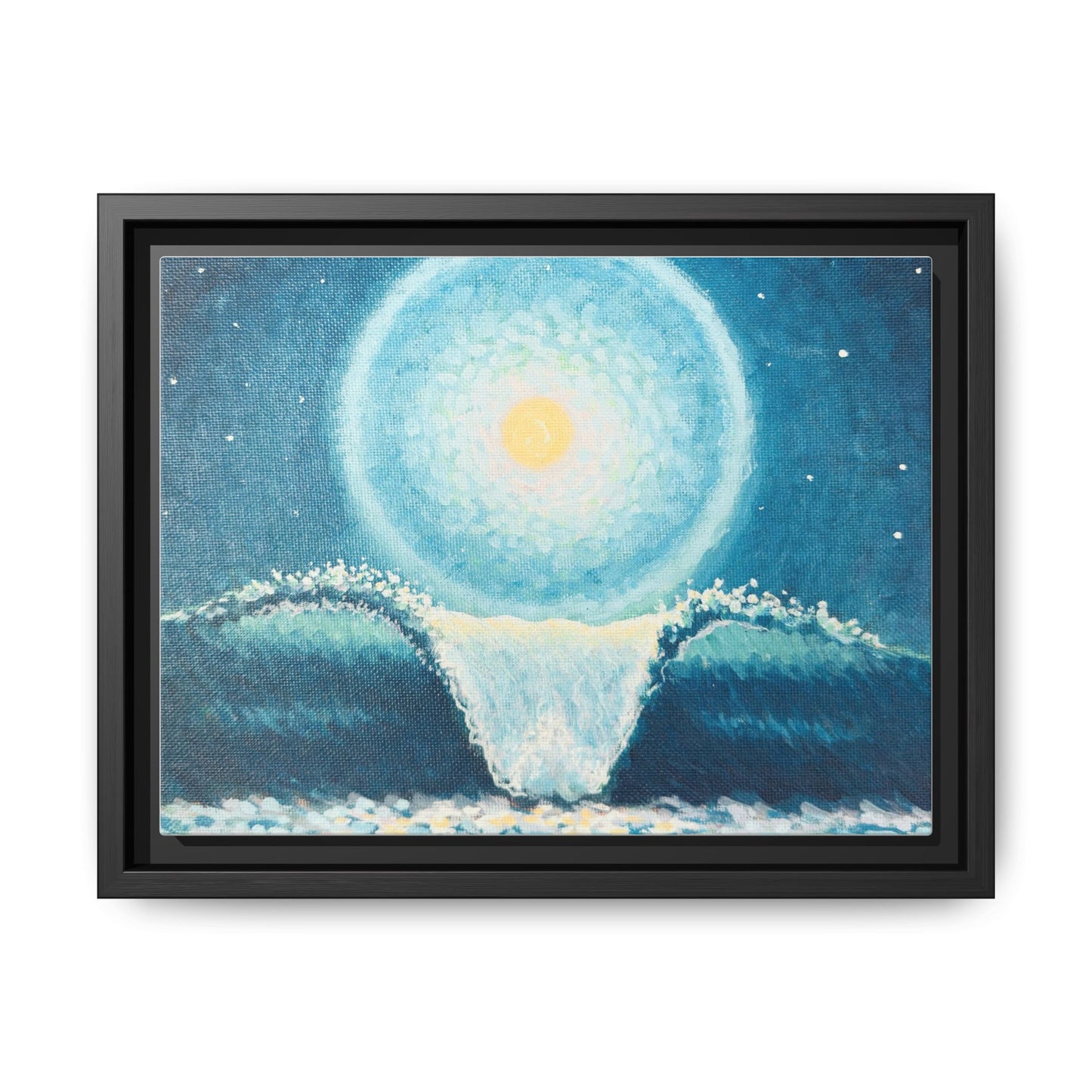 Matte Canvas, Framed (Multi-color)