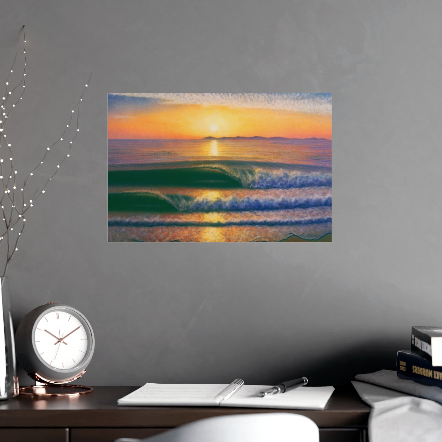 Vertical and Horizontal Matte Posters