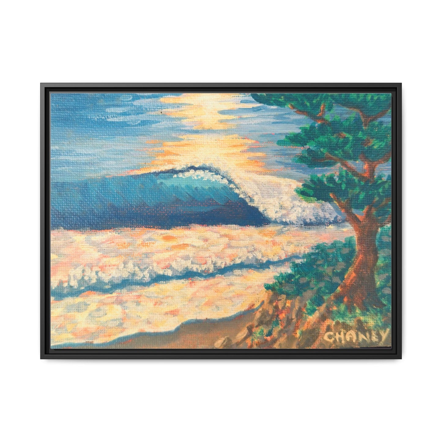 Matte Canvas, Framed (Multi-color)