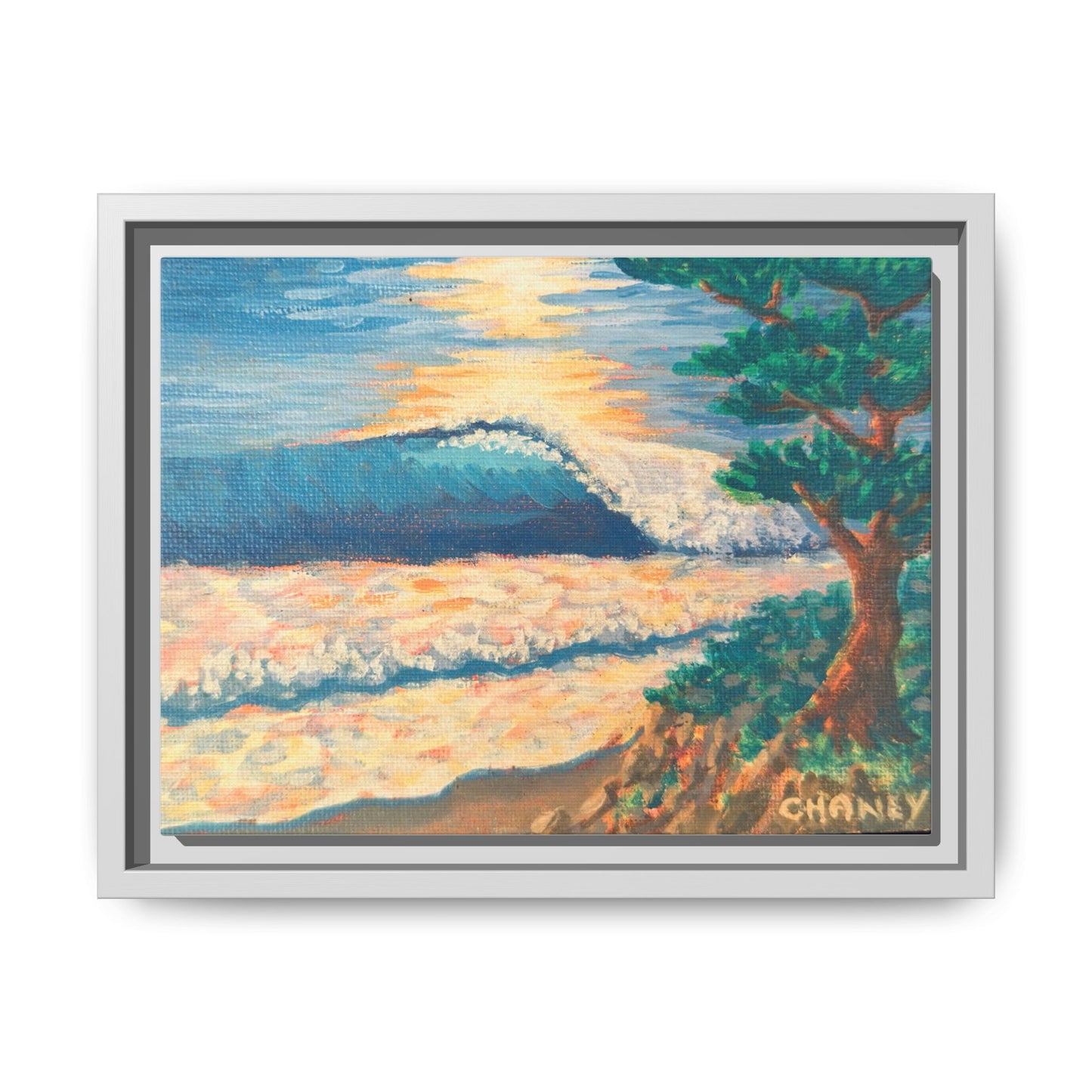 Matte Canvas, Framed (Multi-color)