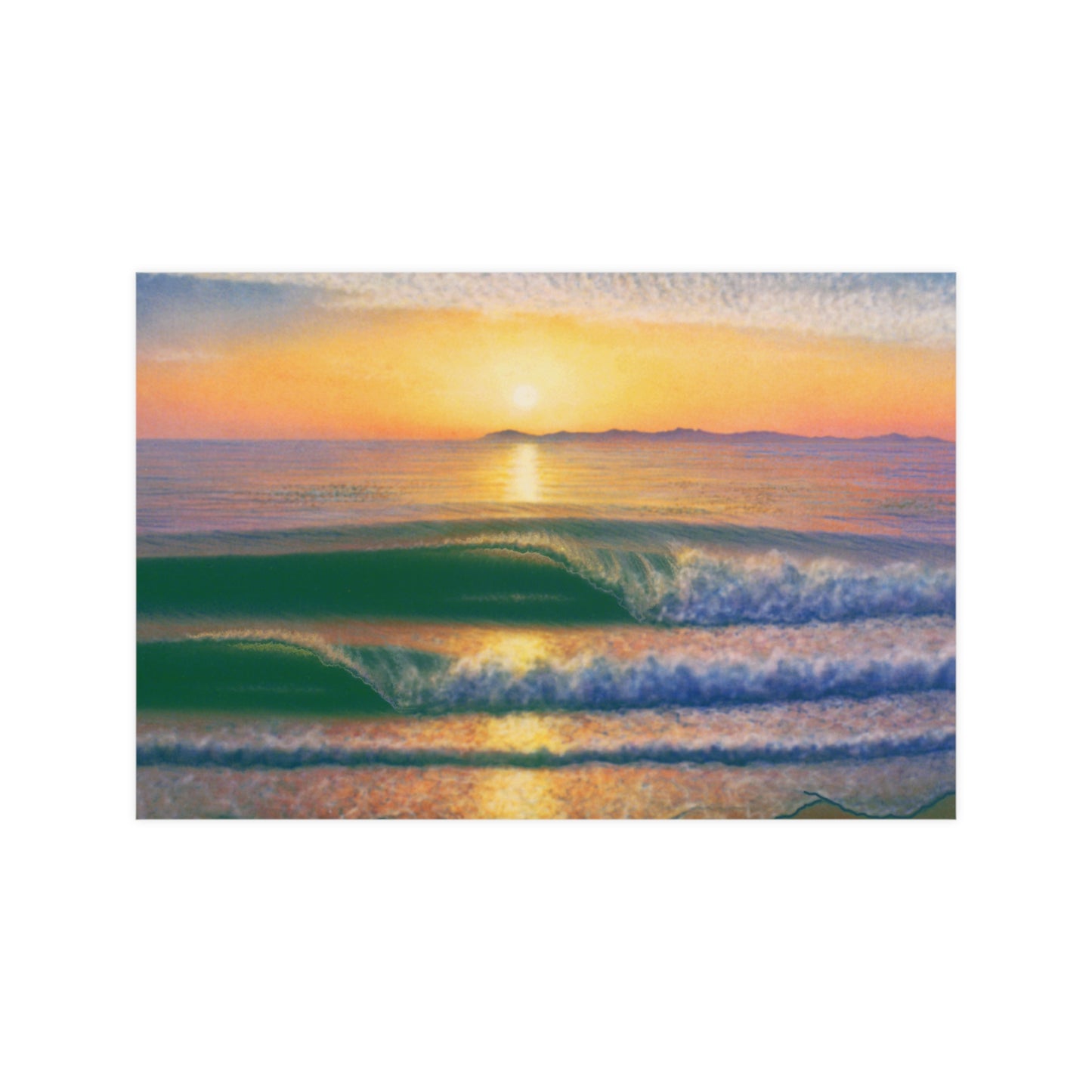 Vertical and Horizontal Matte Posters