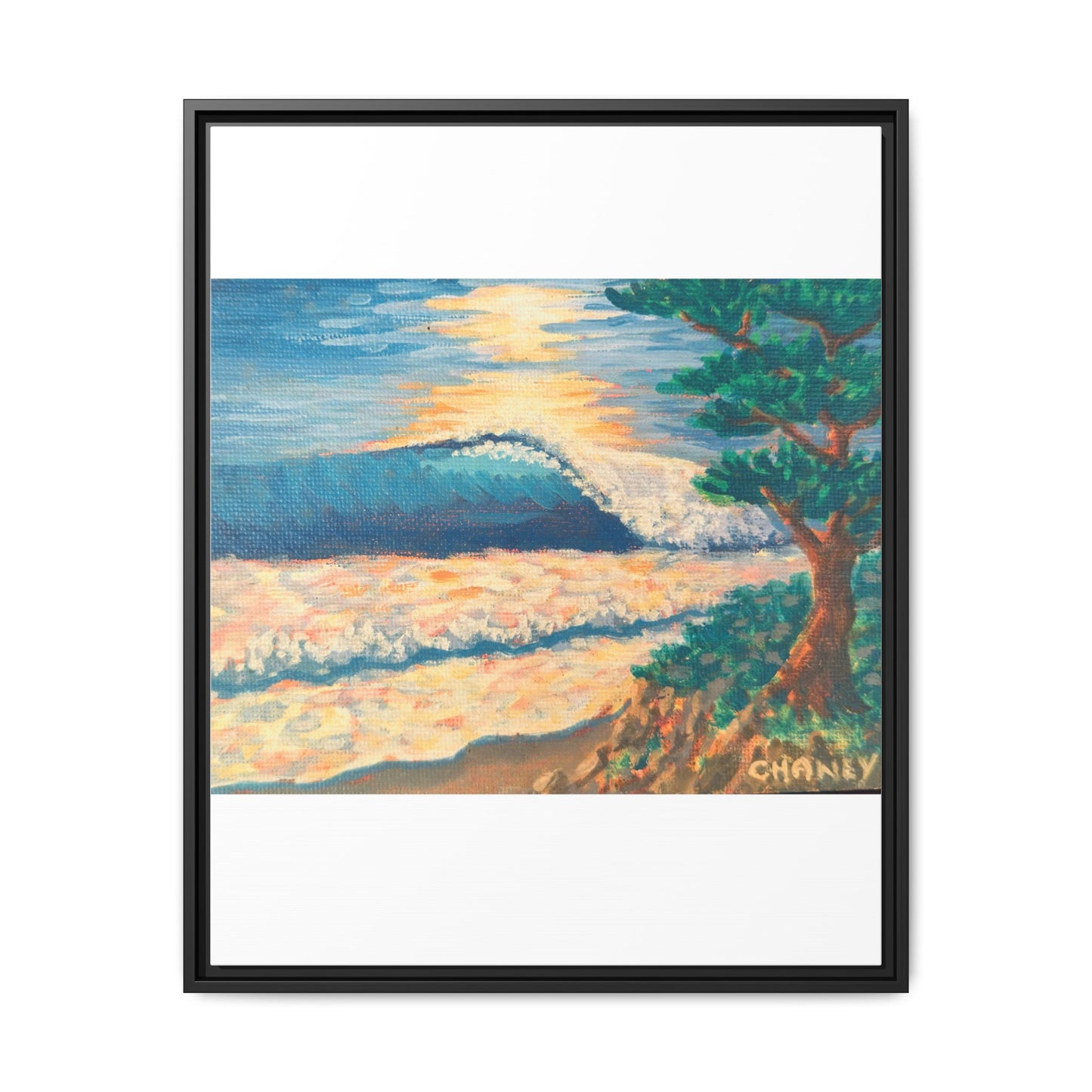Matte Canvas, Framed (Multi-color)