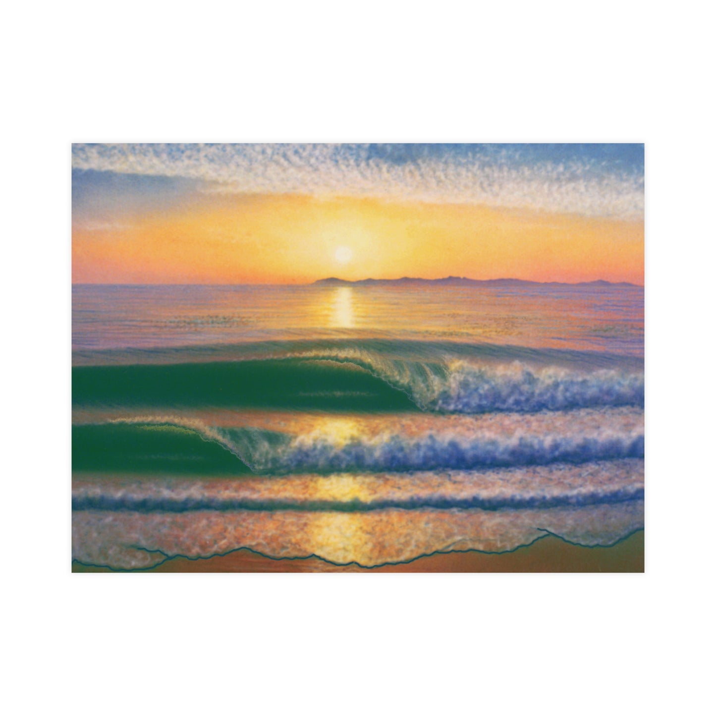 Vertical and Horizontal Matte Posters
