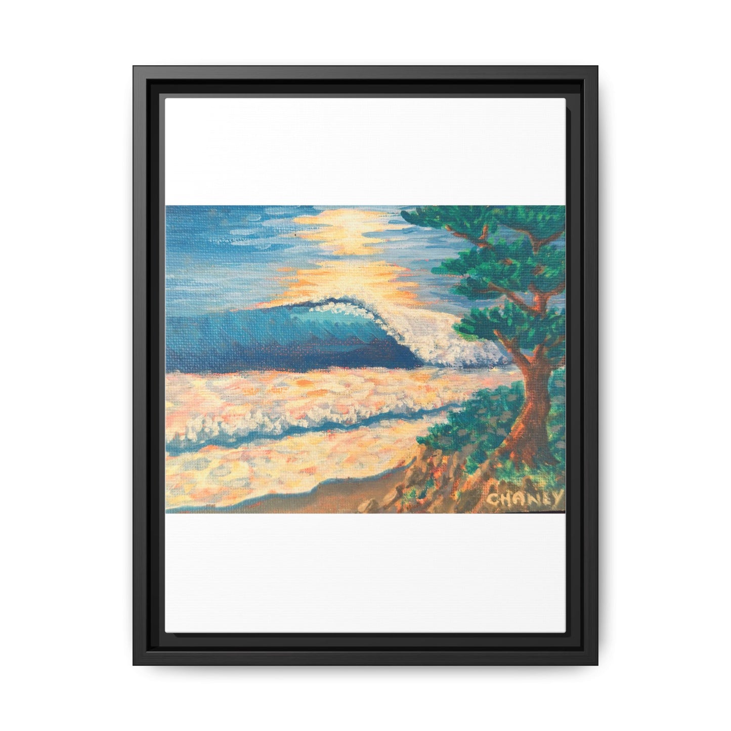 Matte Canvas, Framed (Multi-color)